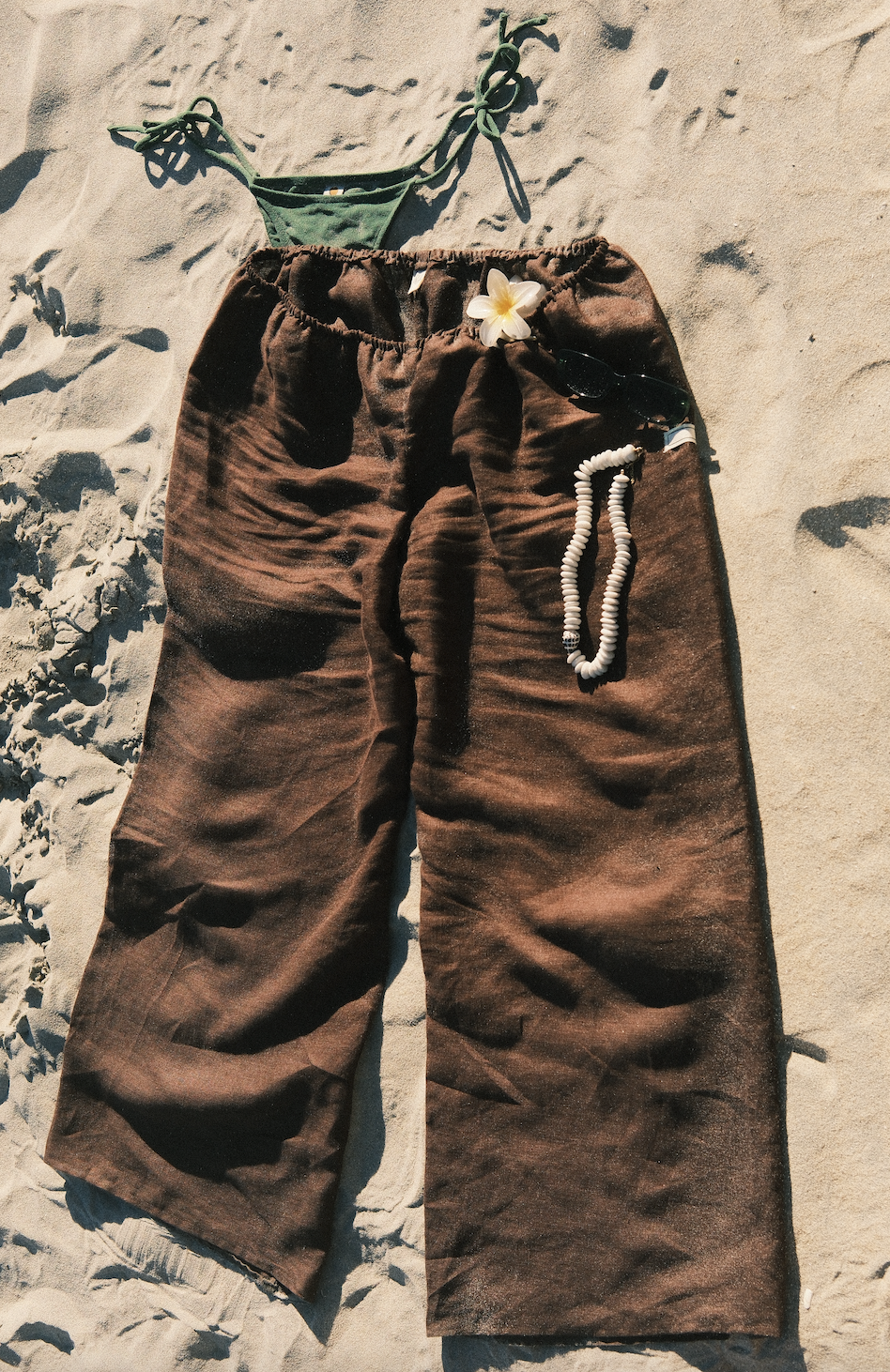PREORDER | The Coastal Walk Linen Pant | Coco